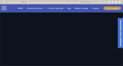 Desktop Screenshot of kornerlaw.com